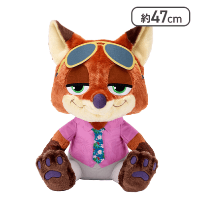 ズートピア２ スーパーラージぬいぐるみ “ニック・ワイルド”