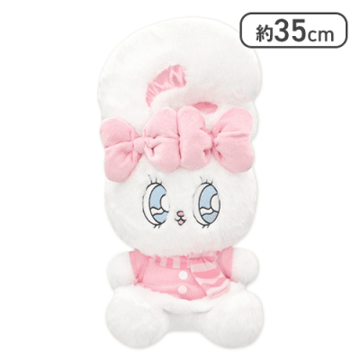 【クリームバニー】エスターバニー ホリデーマフラーBIGぬいぐるみ