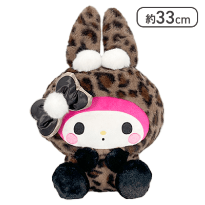 【マイメロディ】サンリオキャラクターズ ギャルらび♡BIGぬいぐるみ〜マイメロディ・クロミ・ウサハナ〜