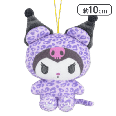 【クロミ】サンリオキャラクターズ ヒョウかぶりちょいデカマスコット
