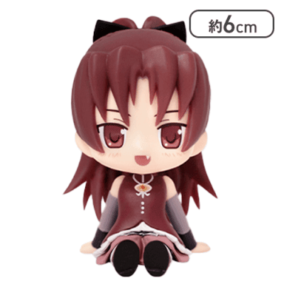 佐倉杏子】魔法少女まどか☆マギカぺたっとおすわりフィギュア