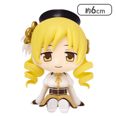 巴マミ】魔法少女まどか☆マギカぺたっとおすわりフィギュア