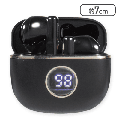 【ブラック】完全ワイヤレスイヤホンRevolution15