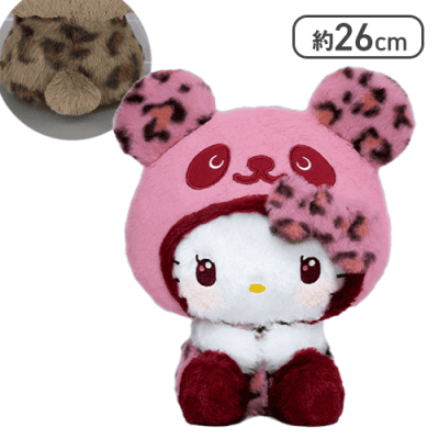ピンク】パンダ ハローキティ ギャルパンダ♡BIGぬいぐるみ