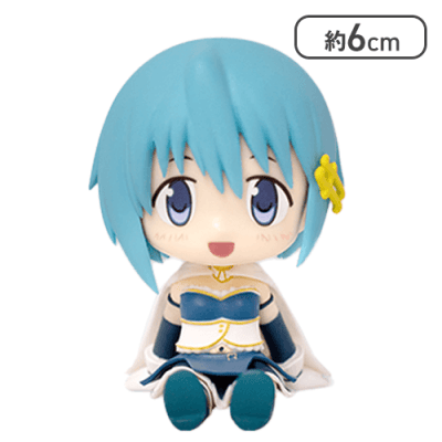 【美樹さやか】魔法少女まどか☆マギカぺたっとおすわりフィギュア