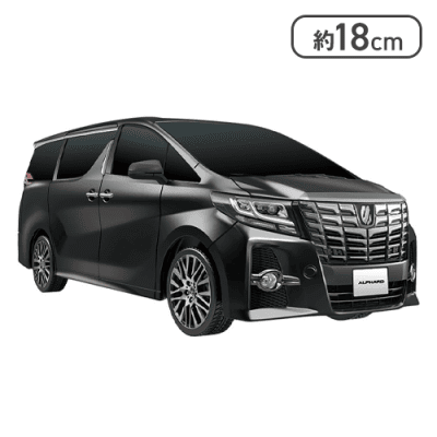 【ブラック】RC　TOYOTA　ALPHARD(0083)