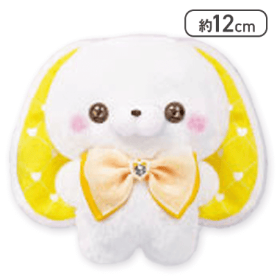 【いえろ〜】すくっとたっちさん ぬいぐるみ〜ほわいとほりっく〜ろりぽっぷ