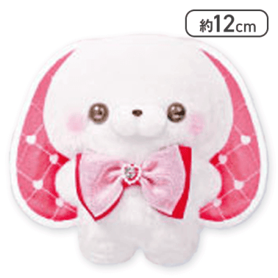 【ぴんく】すくっとたっちさん ぬいぐるみ〜ほわいとほりっく〜ろりぽっぷ