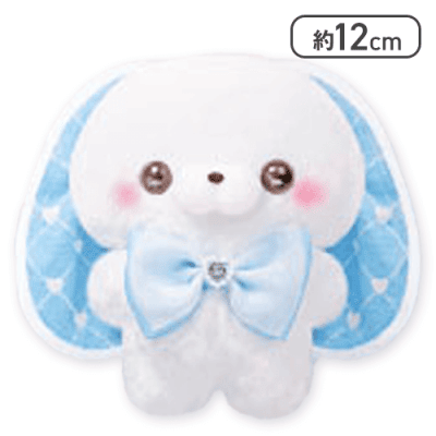 【みずいろ】すくっとたっちさん ぬいぐるみ〜ほわいとほりっく〜ろりぽっぷ