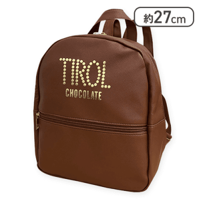 【TIROL(ブラウン)】チロルチョコ　ミニリュック