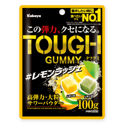 タフグミ レモンラッシュ※賞味期限:2026/11/30＜50CPキャッチャー＞