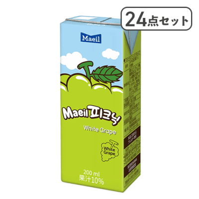 【24点セット】マエイルピクニック白ぶどう※賞味期限:2026/04/22
