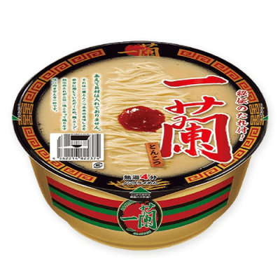 【2点セット】一蘭　とんこつ カップ※賞味期限:2026/03/08