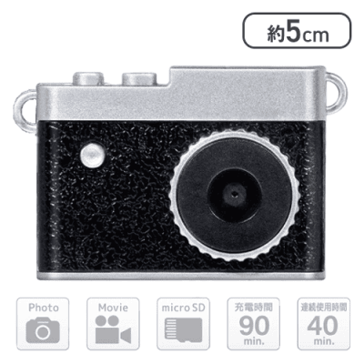【ブラック】液晶付きミニデジタルカメラ vogue