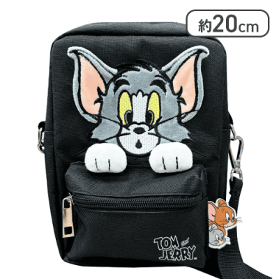 【トム】トム＆ジェリー　立体アップリケポシェット