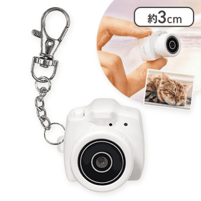 【ホワイト】デジタルスナップカメラミクロ2