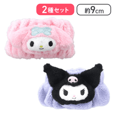 【マイメロディ＆クロミ】サンリオキャラクターズ ぴょこきゅん吸水リストバンド