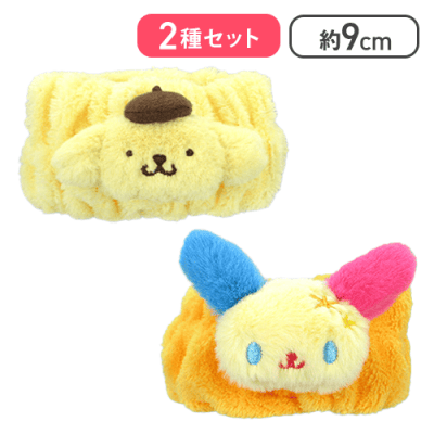 【ポムポムプリン＆ウサハナ】サンリオキャラクターズ ぴょこきゅん吸水リストバンド