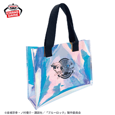【1人1個まで】【凪誠士郎&御影玲王】『ブルーロック』 オーロラクリアトートバッグ