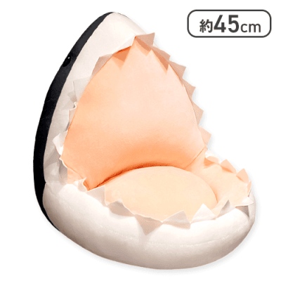 がぶがぶシャーククッションblack