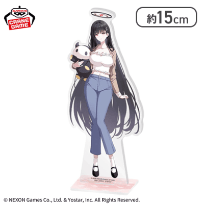 【リオ】ブルーアーカイブ -Blue Archive- スタンド付きビッグアクリルプレート〜セミナー〜