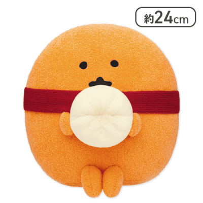 もぐらコロッケ】ナガノキャラクターズ赤いマフラーのくま&もぐら