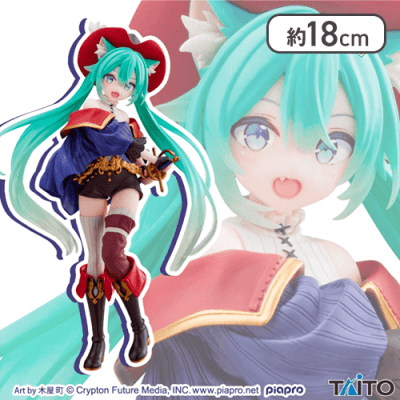 初音ミク Wonderland フィギュア 長靴を履いた猫