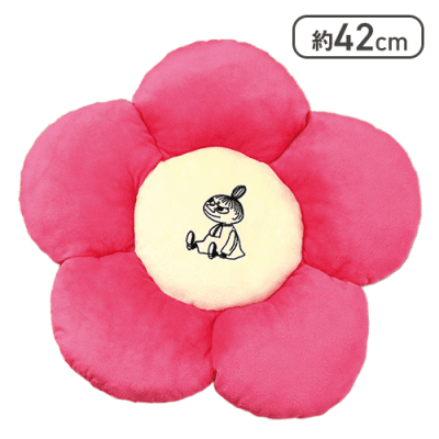 【リトルミイ】ムーミン お花のクッション