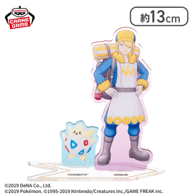【ウォロ＆トゲピー】ポケモンマスターズ EX ポケモン＆トレーナーアクリルスタンド
