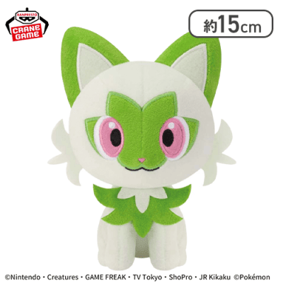 【ニャオハ】ポケットモンスター ぬいぐるみ〜ニャース・エネコ・ニャオハ〜