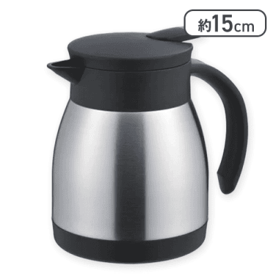 リフレ ステンレス卓上ポット0.5L