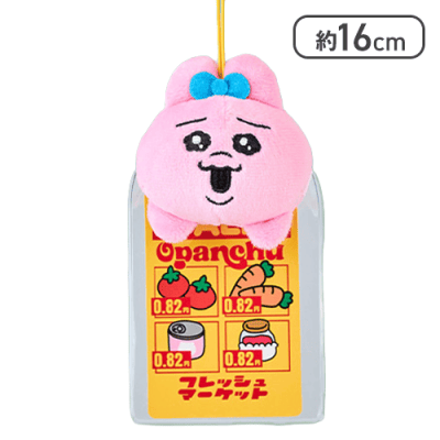 【チラシ】おぱんちゅうさぎ フレッシュおぱんちゅマーケット カード付きマスコット