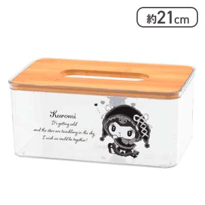 【クロミ】マイメロディ♡クロミ 月夜のメロクロクリアティッシュケース