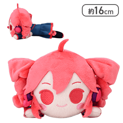 【ノーマル】重音テト 寝そべり ぬいぐるみ