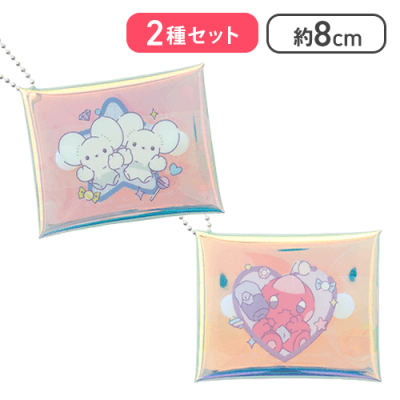 【ワッカネズミ＆デカヌチャン】ポケットモンスター クリアマルチケース