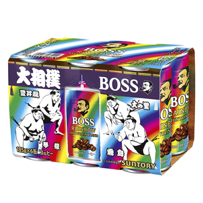 ボス レインボーマウンテンブレンド6缶パック ※賞味期限:2027/01/31