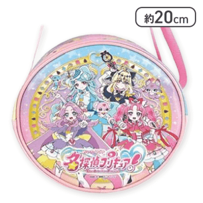 【ピンク】名探偵プリキュア！　ラウンドショルダーバッグ
