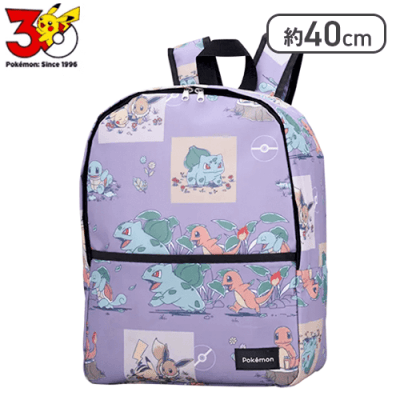 【パープル】ポケットモンスター プラチナムザッカリュック〜カントー地方〜