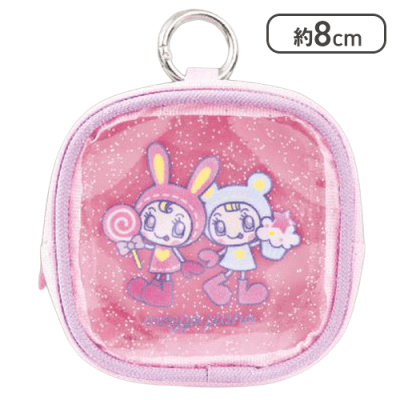 【メゾピアノ】ナルミヤキャラクターズ 窓つきスクエアポーチ