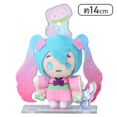 【初音ミク(桜)】初音ミク×シナモロール アクぬい For Amusement 桜Ver.