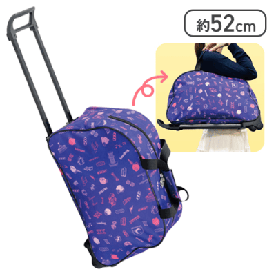 【パープル】星のカービィ バッグ型キャリーケース