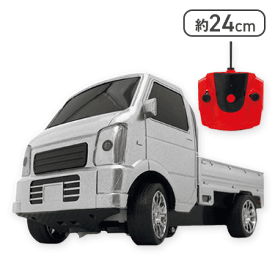 【シルバー】RCカスタム軽トラック4