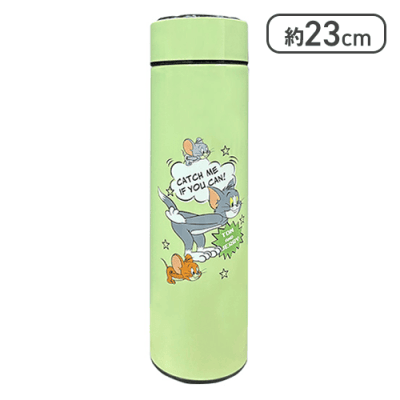 【グリーン】トム＆ジェリー　温度センサー付きステンレスボトル9