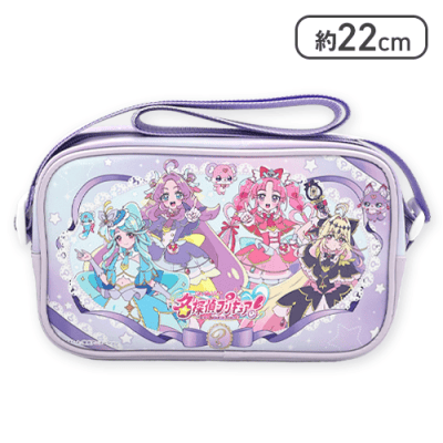【パープル】名探偵プリキュア！スクエアショルダーバッグ