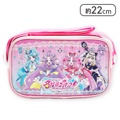 【ピンク】名探偵プリキュア！スクエアショルダーバッグ