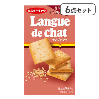【6点セット】9枚ラングドシャ ※賞味期限:2026/08/25