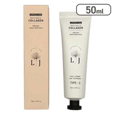 LUMINOUS JADE ラディアンスコラーゲンプレミアムクリームマスクパック