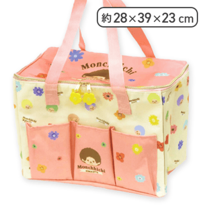 【ピンク】モンチッチ 保温保冷バッグVER.2