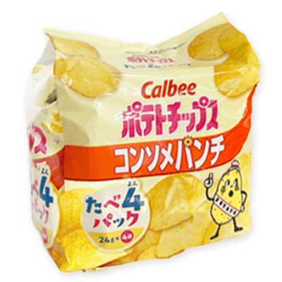 【コンソメ】ポテトチップスたべよんパック ※賞味期限:2026/08/31