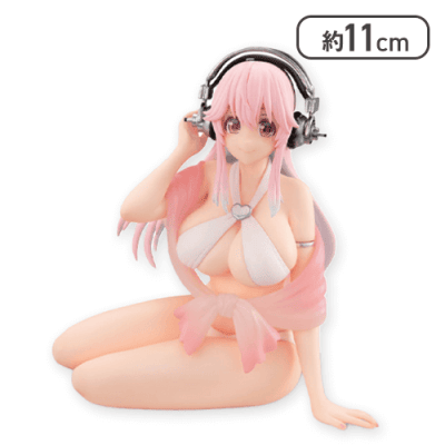 すーぱーそに子 ぬーどるストッパーフィギュアーホワイトビキニver.ー